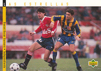 Daniel Oscar Garnero Atletico Independiente 1995 Upper Deck Futbol Argentina Las Estrellas #167